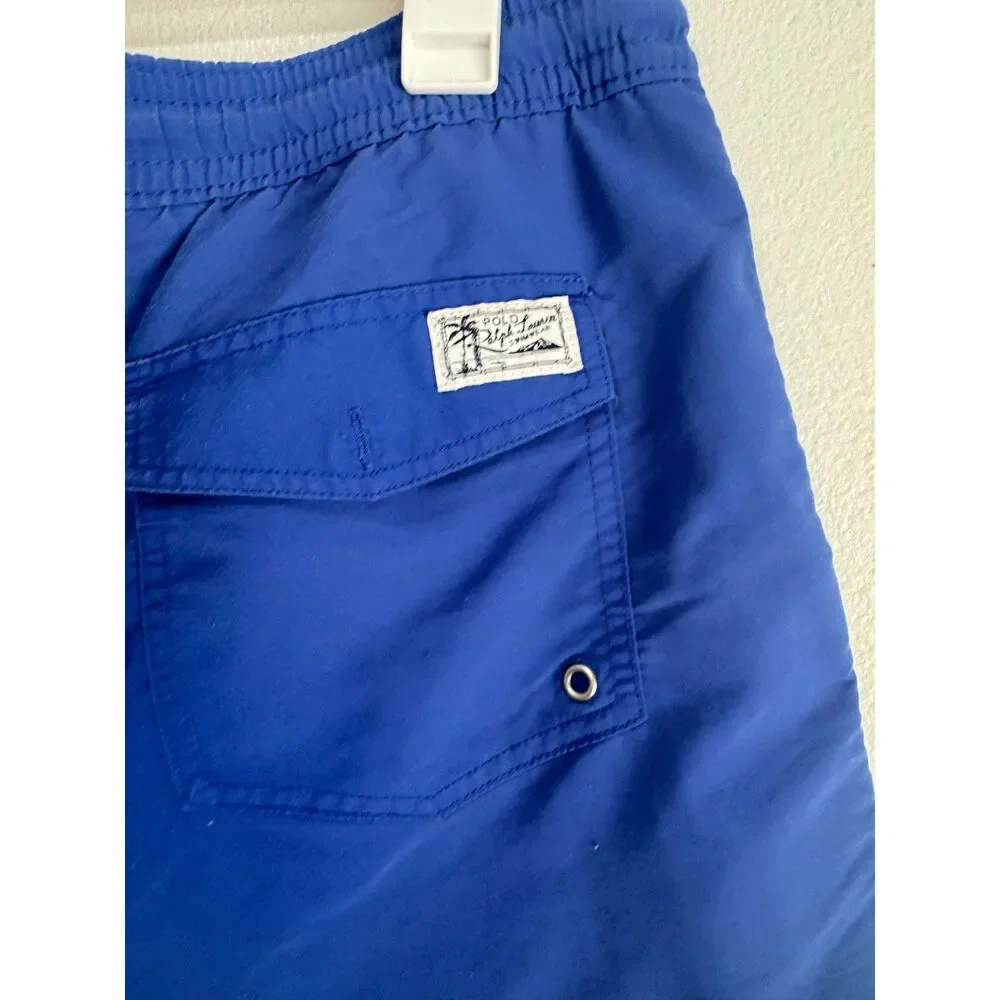 Polo Ralph Lauren shorts swimming trunk VTG summer water sports outdoors men L